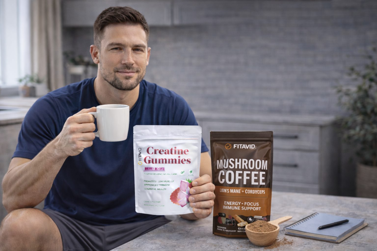 Creatine + Coffee Stack