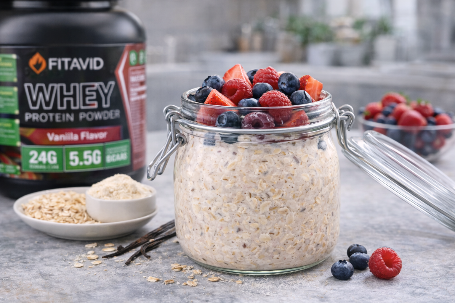Protein Overnight Oats