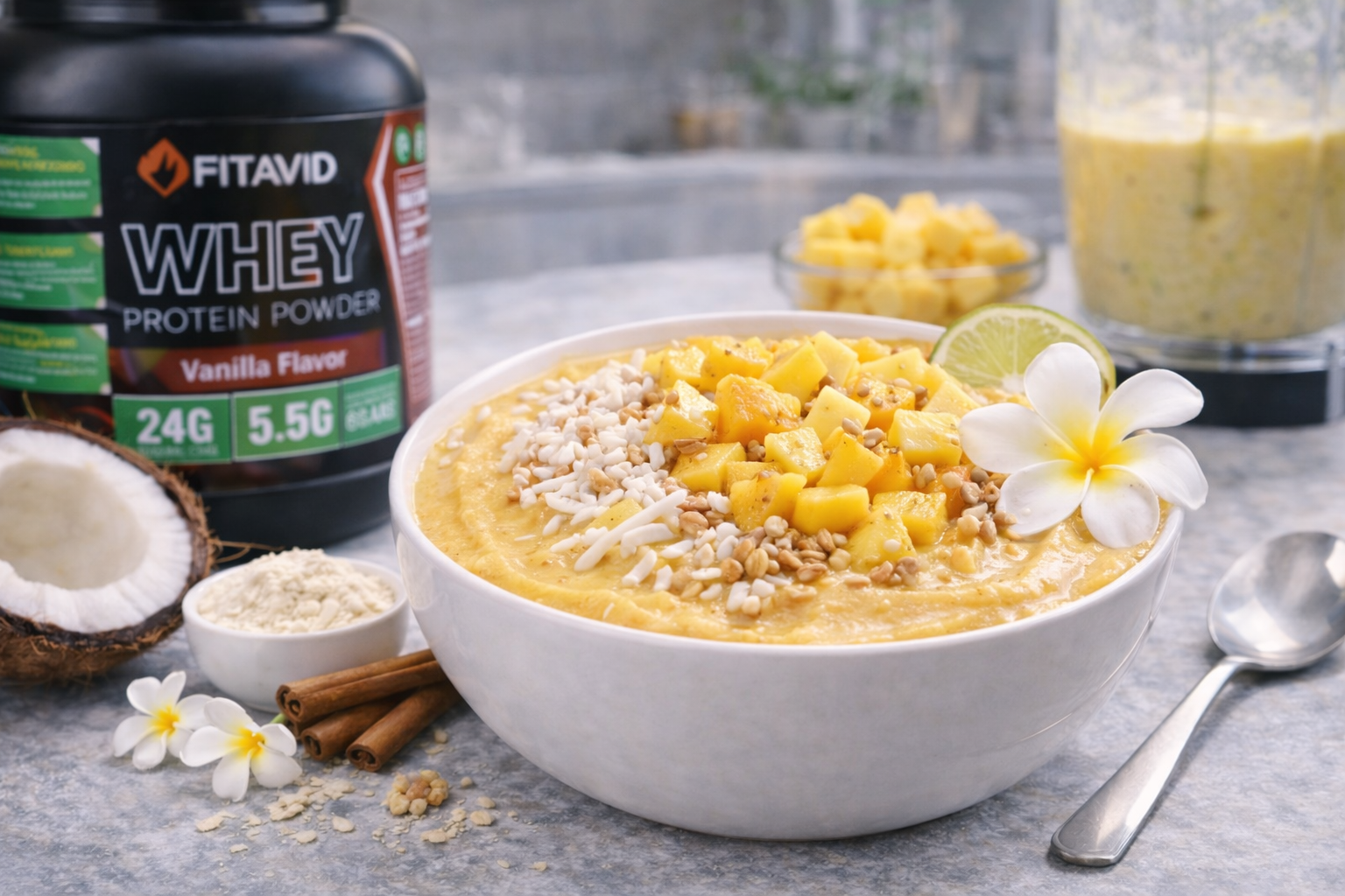 Tropical Protein Bowl